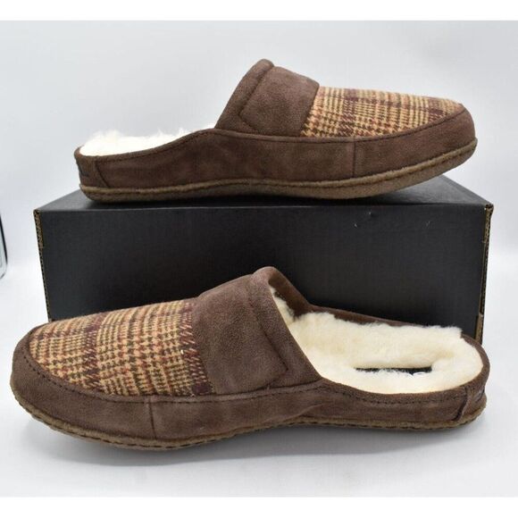 Sorel Mens Size 8 Falcon Ridge II Scuff Tobacco Gum Slip On Slippers Shoes main image 8